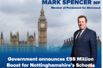 Government announces £55 Million Boost for Nottinghamshire’s Schools 